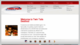 What Twintailsseafood.com website looked like in 2017 (6 years ago)