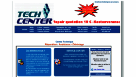 What Tech-center.fr website looked like in 2017 (6 years ago)