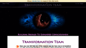 What Transformationteam.net website looked like in 2017 (6 years ago)