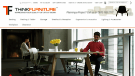 What Think-furniture.com website looked like in 2017 (6 years ago)