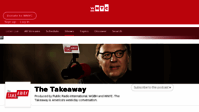 What Thetakeaway.org website looked like in 2017 (6 years ago)