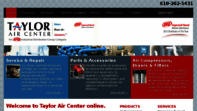 What Tayloraircenter.com website looked like in 2017 (6 years ago)