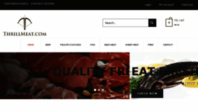 What Thrillmeat.com website looked like in 2017 (6 years ago)