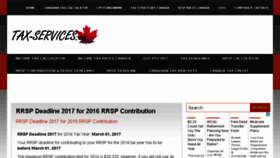 What Tax-services.ca website looked like in 2017 (6 years ago)