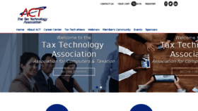 What Taxact.org website looked like in 2017 (6 years ago)