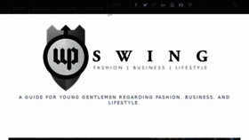 What Theupswingreport.com website looked like in 2017 (6 years ago)