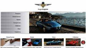 What Touringsuperleggera.eu website looked like in 2017 (7 years ago)