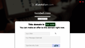 What Tembel.com website looked like in 2017 (6 years ago)