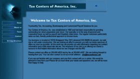 What Taxcentersinc.net website looked like in 2017 (6 years ago)