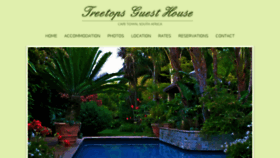 What Treetopscape.co.za website looked like in 2017 (6 years ago)