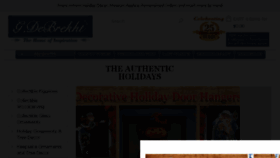 What Theauthenticholidays.com website looked like in 2017 (6 years ago)