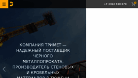 What Trimet.ru website looked like in 2017 (6 years ago)