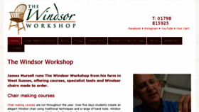 What Thewindsorworkshop.co.uk website looked like in 2017 (6 years ago)