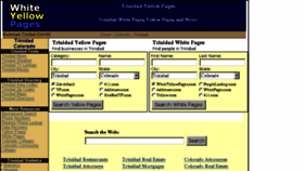 What Trinidad.whiteyellowpages.com website looked like in 2017 (6 years ago)