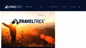 What Traveltrex.com website looked like in 2017 (6 years ago)