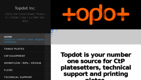 What Topdotinc.com website looked like in 2017 (6 years ago)