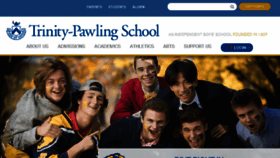 What Trinitypawling.org website looked like in 2017 (6 years ago)