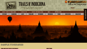 What Trailsofindochina.com website looked like in 2017 (6 years ago)