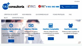 What Tas-consultoria.com website looked like in 2017 (6 years ago)