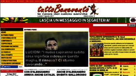 What Tuttobenevento.it website looked like in 2017 (6 years ago)