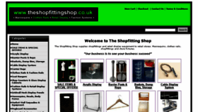 What Theshopfittingshop.co.uk website looked like in 2017 (6 years ago)