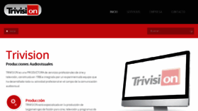 What Trivision.es website looked like in 2017 (6 years ago)