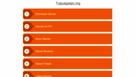 What Tusjuegospc.org website looked like in 2017 (6 years ago)