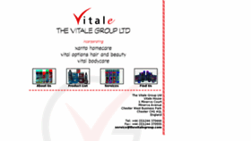 What Thevitalegroup.com website looked like in 2017 (6 years ago)