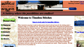 What Tstitches.com website looked like in 2017 (6 years ago)