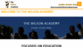 What Thewilsonacademy.org website looked like in 2017 (6 years ago)