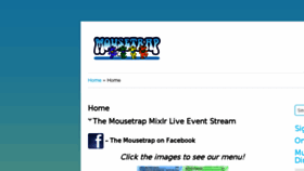 What Themousetrapbar.com website looked like in 2017 (6 years ago)