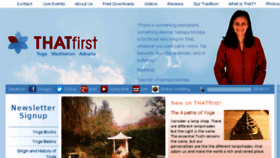 What That-first.com website looked like in 2017 (6 years ago)