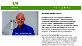 What Turismo-dentale-martinko.com website looked like in 2017 (6 years ago)