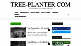 What Tree-planter.com website looked like in 2017 (6 years ago)