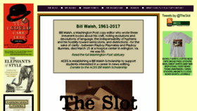 What Theslot.com website looked like in 2017 (6 years ago)