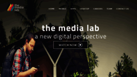 What Themedialab.co website looked like in 2017 (6 years ago)