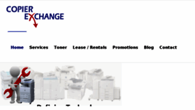 What Thecopierexchange.com website looked like in 2017 (6 years ago)