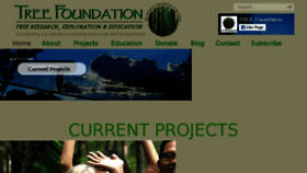 What Treefoundation.org website looked like in 2017 (6 years ago)