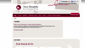 What Terre-oenophile.ch website looked like in 2017 (6 years ago)
