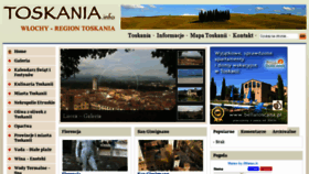 What Toskania.info website looked like in 2017 (6 years ago)
