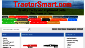 What Tractorsmart.com website looked like in 2017 (6 years ago)