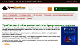 What Tyrecheckers.com.au website looked like in 2017 (6 years ago)