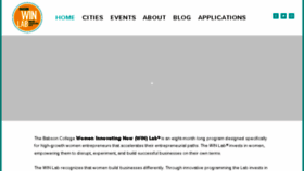 What Thewinlab.org website looked like in 2017 (6 years ago)