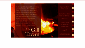 What Thegilltavern.com website looked like in 2017 (6 years ago)