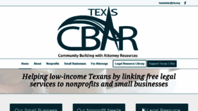What Texascbar.org website looked like in 2017 (6 years ago)