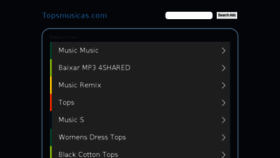 What Topsmusicas.com website looked like in 2017 (6 years ago)