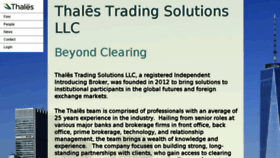 What Thales.com website looked like in 2017 (6 years ago)