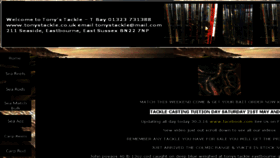 What Tonystackle.co.uk website looked like in 2017 (8 years ago)