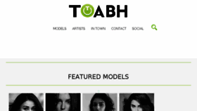 What Toabh.com website looked like in 2017 (6 years ago)