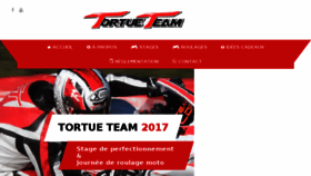 What Tortueteam.com website looked like in 2017 (6 years ago)